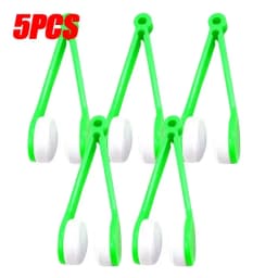 10/5/1pcs Portable Multifunctional Glasses Cleaning Rub Eyeglass Sunglasses Spectacles Microfiber Cleaning Brushes Wiping Tools