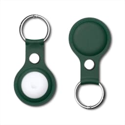 Vothoon PU Leather Case for Apple Airtag Protective Case Cover for Apple Locator Tracker Anti lost Device Keychain