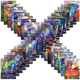 20Pcs English PKM Cards GX Tag Team Vmax EX Mega Shining Game Battle Carte Trading Collection Cards Toys Children Gifts