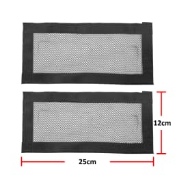 TESY For Tesla All Model YL Y Juniper Launch Model 3 Highland Air Outlet Under Seat Protective Cover 1 Pair Vent Mesh Filter