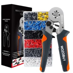 Ferrule Sleeves Terminal Crimping Tools Mini Electrical Pliers HSC8 6-4/6-6(0.25-10mm²/0.25-6mm²) Wire Connection Repair Clamp