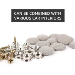 Car Interior Roof Fixing Buckles Screw Set Headliner Cloth Fabric Rivets Retainer Buckle Fastener Auto Accessories