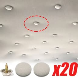 Car Interior Roof Fixing Buckles Screw Set Headliner Cloth Fabric Rivets Retainer Buckle Fastener Auto Accessories