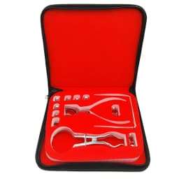 Dental Dam Hole Puncher Pliers for Dentist Perforator Rubber Orthodontic Tools Dam Clip