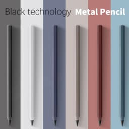 Metal Eternal No Ink Pen, Magic Pencils, New Technology, Unlimited Writing, Painting Supplies, Novelty Gifts, Stationery