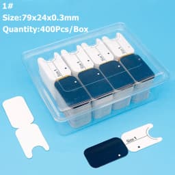 AG 3Size Dental Phosphor Plate Envelopes Protective Paper Card 0# 1# 2# X-Scan Ray Dental Protective Paper Cards