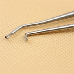 1 set Stainless Steel Manual Dental Crown Remover 2 Tips Press Button Dental Lab Equipment Dental Tools Material Manual Control