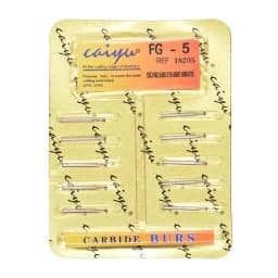 10 Pcs Dental Tungsten Steel Carbide Burs for High Speed Handpiece Bit Inverted Cone Bur/Fissure Bur Italy Dental Diamond FG