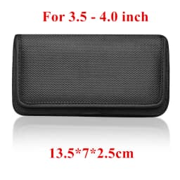 Mobile Phone Waist Bag 3.5-6.3 inch for iPhone Samsung Xiaomi Phone Pouch Case Belt Clip Holster Oxford Cloth Bag Flip Cover