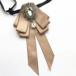 Vintage Crystal Fabric Bow Tie Brooch Korean Fashion Bowties Neckties for Women White Shirt Collar Luxury Jewelry Accessories
