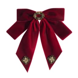 Women Vintage Elegant Pre-Tied Neck Tie Brooch Imitation Pearl Jewelry Ribbon Bow Tie Corsage for Shirt Collar Clothes Dropship