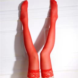 Sexy Stocking Lace Soft Top Thigh High Stockings+Suspender Garter Belt Lingerie Women's Tights Pantyhose Floral Ladies Pantyhose