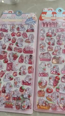 10Sheets Pet Planet Series Cartoon Transparent Waterproof PVC Ledger Material Stickers For Hand Account Pencil Case Decals