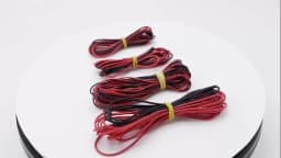 2 Meter Silicon Wire 8 10 12 14 16 18 20 22AWG Heatproof Soft Silicone Silica Gel Wire Cable (1Meter Red+1Meter Black) )