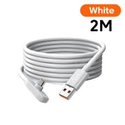 100W USB to Type C Fast Charging 90° Elbow Data Cable PD USB C Super Charging Game Cable for Samsung S23 S22 Huawei POCO Realme