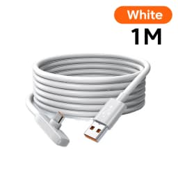 100W USB to Type C Fast Charging 90° Elbow Data Cable PD USB C Super Charging Game Cable for Samsung S23 S22 Huawei POCO Realme