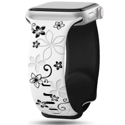 Engraved Strap For Apple Watch Band 46mm 40mm 44mm 41mm 42 45 49mm silicone bracelet For iwatch series 11 10 9 7 se 6 5 8 ultra