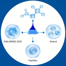 Retinol Microneedle Eye Patches with Hyaluronic Acid & Firming Peptides,for Forehead, Eye Area, Crow's Feet & Smile Lines,1Pair.