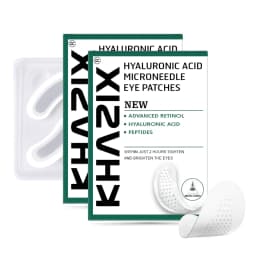 Retinol Microneedle Eye Patches with Hyaluronic Acid & Firming Peptides,for Forehead, Eye Area, Crow's Feet & Smile Lines,1Pair.