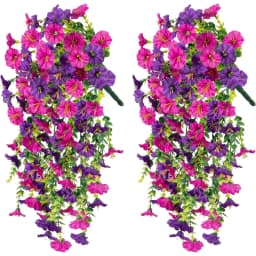 1/2Pcs Artificial Flowers Vine Morning Glory Wedding Bridal Home Room Table Festival Decor Outdoor Yard Garden Arch DIY Gift Box