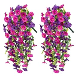 1/2Pcs Artificial Flowers Vine Morning Glory Wedding Bridal Home Room Table Festival Decor Outdoor Yard Garden Arch DIY Gift Box