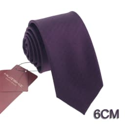 Classic Business Necktie Collar Men Women Quality Stripe Ties Scarves Deep Purple Waterproof British Style Mens Neck Ties Color