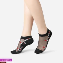 Sexy fishnet Women Lace Ruffle Soft Comfy Sheer Silk Elastic Mesh Knit Frill Trim Transparent Ankle funny socks 1pair=2pcs