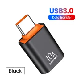 Elough 10A USB Type C To USB A Adapter USB 3.0to Type C OTG Converter Connector For Macbook iPad Huawei Xiaomi Samsung
