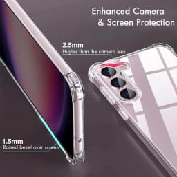 Hybrid Shockproof Case For Samsung Galaxy S26 S25 FE S24 S23 S21 S22 Plus Ultra Clear Hard Case For Samsung A57 A37 A56 A36 A54
