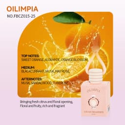 1pc 8ml Car Suspension Air Freshener, Cute Car Air Diffuser, Home Fragrance, Car Air Freshener Suitable for Wardrobes, Indoor An