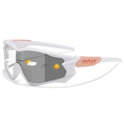 Men Women Photochromic Motorcycle Glasses Outdoor Sports Big Frame Windproof Cycling Running Hiking Goggles