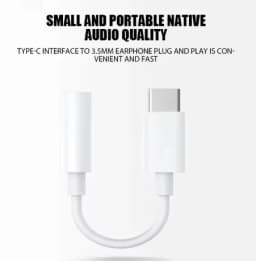 USB Type C To 3.5 Jack Earphone Adapter USB-C 3 5mm Audio Cable Converter For IPhone 15 15 Pro MAX Samsung Galaxy Huawei Xiaomi
