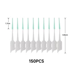 150Pcs/box Interdental Brush Soft Rubber Teeth Cleaning Tools Dental Cleaning Between Teeth Toothbrush Oral Hygiene Care Tools-