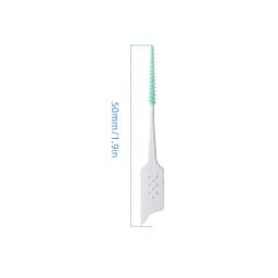 150Pcs/box Interdental Brush Soft Rubber Teeth Cleaning Tools Dental Cleaning Between Teeth Toothbrush Oral Hygiene Care Tools-