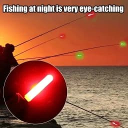 LED Removable Waterproof Fishing Electronic Rod Luminous Light with CR425 Battery Float Tackle Night Rock Fishing Accessorie