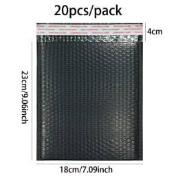 Pearlescent Bubble Mailers Padded Envelopes, Self-Adhesive Waterproof Shipping Bags with Foam Lining for Packaging and Mailing