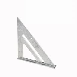 Aluminium Alloy 7Inch Triangle Ruler Inch Metric Angle Ruler Protractor Square Measurement & Gauging Tools Precision