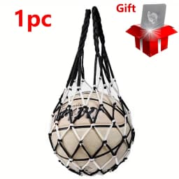 Basketball Net Bag Thick Woven Net Basketball Storage Durable Nylon Training Net Bag for all kinds of balls 