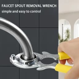 3 In 1 Tool Faucet Bubbler Wrench,Bottle Opener and Pliers,Kitchen Sink Faucet Aerator & Filter Removal Wrench Repair Spanner
