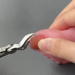 KHTO Professional Heavy-Duty Steel Toenail Clipper with Serrated Blade Thick & Ingrown Nails, Durable Trimmer for Men & Women