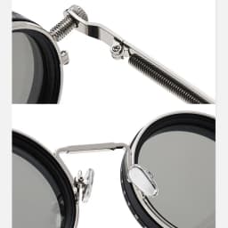 Polarized Round Sunglasses Men ND9 Adjustable Dimming Sun Glasses Women Retro Punk Fishing Eyeglasses Outdoor Shades UV400
