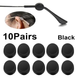 3.5 Millimeters Invisible Round Ear Hook Eyeglasses Silicone Mini Glasses Anti Slip Grip Temple Tip Accessories