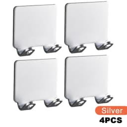 Bathroom Stainless Steel Razor Holder Storage Hook Wall Men Shaving Shaver Shelf Punch Free Razor Rack Accessories Organization