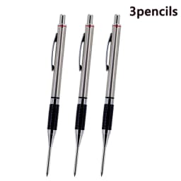 New Deep Hole Woodworking Mechanical Pencil, 2.0mm Anti Slip Soft Set Grip Handle Automatic Pencil Engineer Drawing Marking Tool