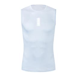 Reflective Cycling Base Layers White Cycling Undershirt Quick Dry Vest Sport Underwear Tight Vest High Elastici Vest Bike Jersey