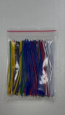 120PCS/set 24AWG Tin-Plated Breadboard PCB Solder Cable 24AWG 8cm Fly Jumper Wire Tin Conductor Wires 1007-24AWG Connector Wire