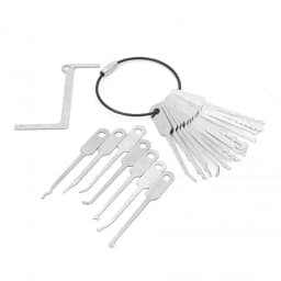 22IN1 Full Set Universal Wrench Suitable Tool Portable Tool for Unlocking Doors Use Opening Doors When Keys Are Forgotten