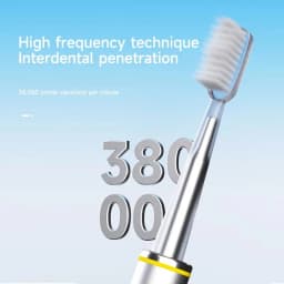 Electric Toothbrush Mental Thin Brush Body Specially for Women Pure Wisdom Beauty Soft DuPont Bristle