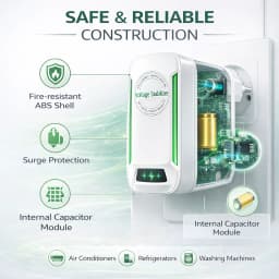 Voltage Stabilizer Plug For Home Power Optimization Device 90-250V Household Electrical Voltage Regulator EU/US/UK