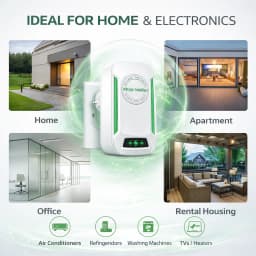 Voltage Stabilizer Plug For Home Power Optimization Device 90-250V Household Electrical Voltage Regulator EU/US/UK